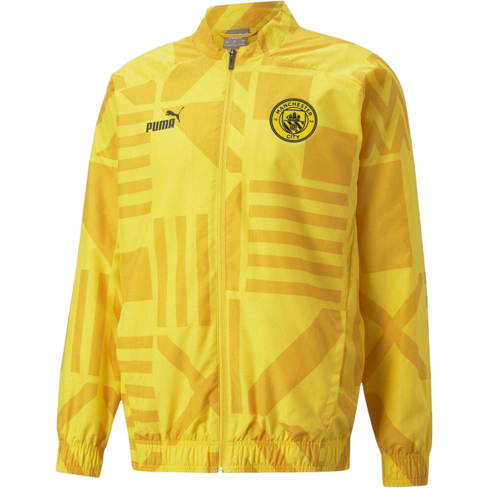 Puma (L, Spectra Yellow) Mens Manchester City Fc Lightweight Anorak