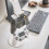 Controller Bracket Headset Organiser Rack Multiple Layer Mount Station White Threestory 7