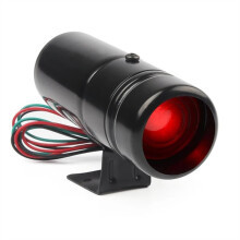 Red LED Adjustable Tachometer RPM Tacho Gauge with Shift Light 1000-11000 Universal 12V