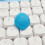 X Stem Keyboard Keycap Replacement with Sugar Texture Body Finish SkyBlue 10