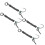 Ronnie Rig Karpfenangel Set 6# Silber 4 Haken 3