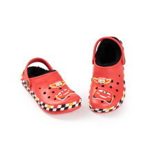 (13 UK Child) Disney Cars Clogs (Boys Red)