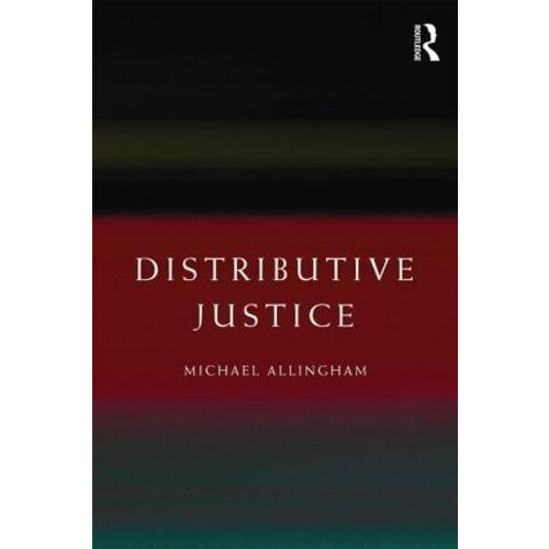 Distributive Justice by Michael Allingham Paperback Book