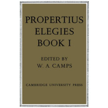 Propertius Elegies Book 1 by Sextus Propertius Paperback Book