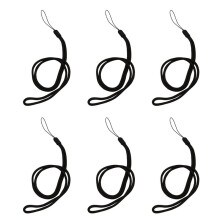 6X Nylon Cord Braid Cord for Camera Necklace Black