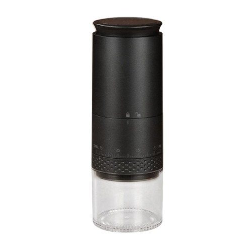Electric Grinder Portable Grinder USB Charging Coffee Grinder Automatic Coffee Grinder for Espresso Black 1