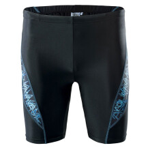 (XL, Black/Blue Curacao) Aquawave Mens Barid Swim Shorts