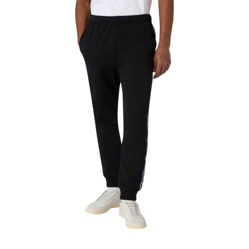 Champion (M, Black) Champion Mens Jersey Taped Joggers