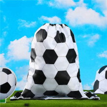 36 Pieces Soccer Style Candy Drawstring Bag Softball Soccer Basketball Volleyball Drawstring Bags