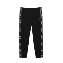 (S, Black) Lacoste Mens Woven Joggers
