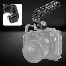 Professional Camera Cage Top Handle with Enhanced Grip & Wide Compatibility