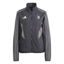 (14 UK, Carbon) Adidas Womens/Ladies Juventus Tracksuit Top