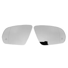 6x Espelho Retrovisor de Vidro Aquecido para Carro Espelho Retrovisor Lateral da Asa para - CES GLC W205 W222 W217 W213 2015-2021