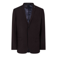 (42 in, Burgundy) Ted Baker Mens Plain Single-Breasted Blazer