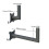 Adjustable Mounting Kit Long Wall Mount Roof Mount for Rectangular Satellite V2 A 2