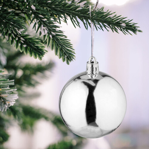 Christbaumkugeln-Set, mattes und glänzendes Finish, 100er-Pack