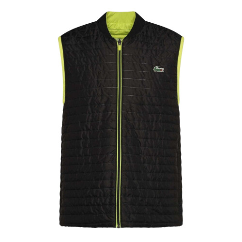 Lacoste (S-M, Black) Lacoste Mens Reversible Gilet