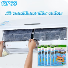 (12) 12 pieces of air conditioning outlet purification filter disposable to prevent dust from blowing out