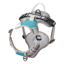 (Gray Green,S)Nonslip Nylon Dog Chest Harness With Reflective And Breathable Design Secure For
