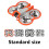 High Strength Propellers Guard Lens Shield For Flight Aerodynamic Efficiency Black 3
