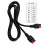 Silicone Solar Panel Extension Cable 14AWG 30A Current For Mobile Powerplant 50cm 4