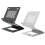 Foldable Laptop Stand Adjustable Notebook Bracket Portable Tablet Cooler Black 2