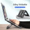 Foldable Laptop Stand Adjustable Notebook Bracket Portable Tablet Cooler Black 8