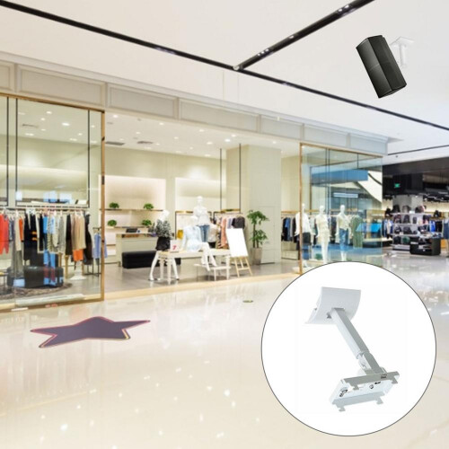 Wall Ceiling Speaker Adjustable Bracket 3kg Load Capacity for UB-20II Speaker Black 2