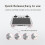 Ergonomic Neck Strap Decompression Lanyard for RC/RC2 Remote Control Accessories A 9