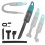 Car Vacuum Cleaner with Replaceable Nozzle, 4-IN-1 2