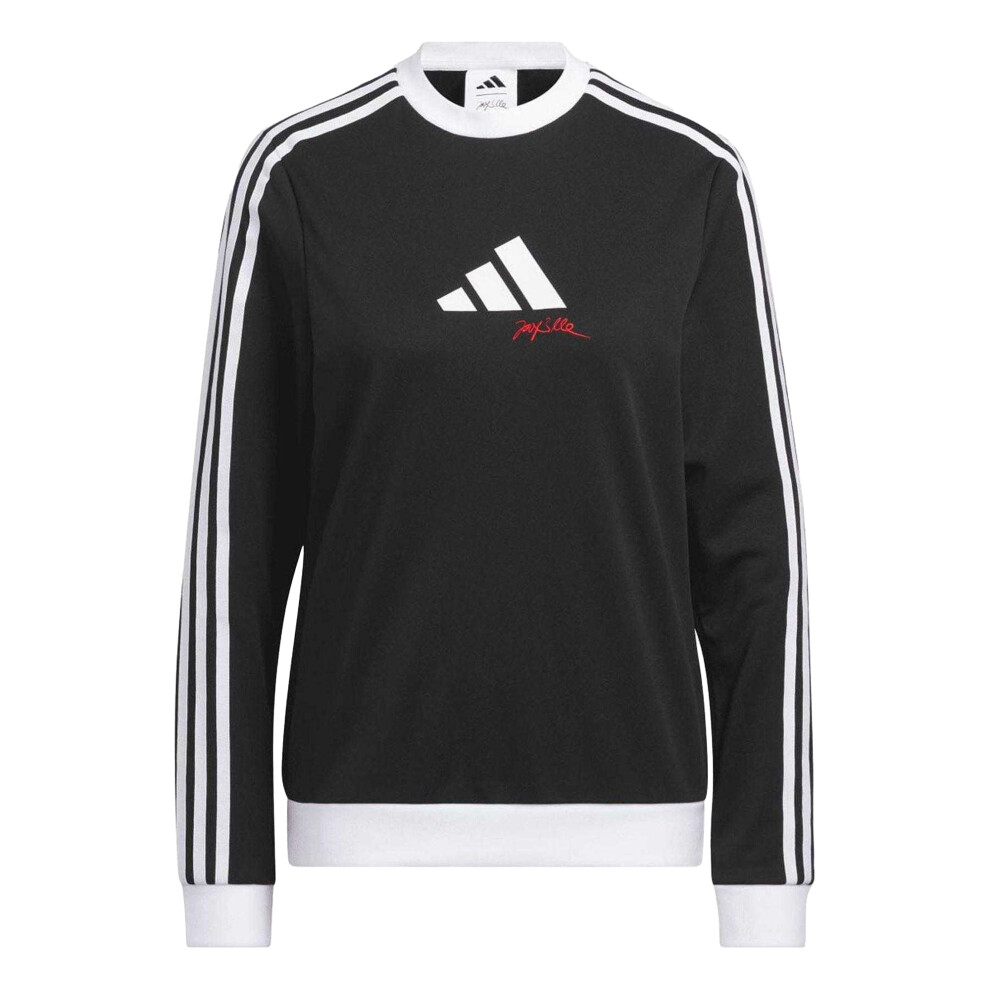 Adidas (8 Uk - 10 Uk, Black) Womens/Ladies Jay3lle Crew Neck Sweatshirt