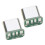 Replacement USB C male Head Connectors Vertical Board Plugs Socket Repairing 4