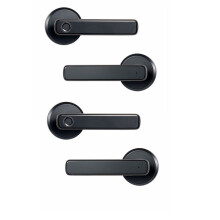 2X Fingerprint Door Lock Electronic Lock Unlock Entry Door Knobs Lock for Bedroom Home Hotel Apartment