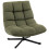 Drehsessel mit breiter Sitzfläche, Chenille-Stoff, Grün 1