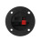 2PCS Round Speaker Plate Terminal Strips Push Connector Block 2 Position Black 3