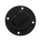2PCS Round Speaker Plate Terminal Strips Push Connector Block 2 Position Black 7