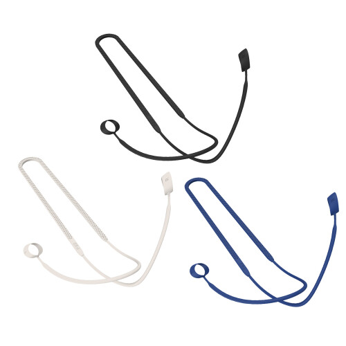 Hanging Neck String Lanyard for Status Between /3ANC Headphone Skin-friendly Blue 1