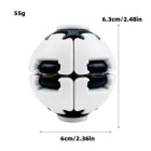 (White)Pla Material Gyroscope Toy With Lighted Or Nonlighted Versions For Relaxation