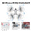 Propeller Guard for Mini 4 Pro Drones Protector Propeller Guard Cover Protectors 2