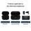 Hanging Neck String Lanyard for Status Between /3ANC Headphone Skin-friendly Blue 10