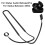 Hanging Neck String Lanyard for Status Between /3ANC Headphone Skin-friendly Blue 11
