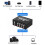 4 Way Connection Audios Switches for Home Media Use and Source Changes 2