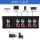 4 Way Connection Audios Switches for Home Media Use and Source Changes 7