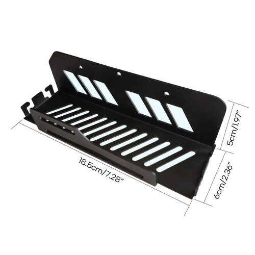 Modern Metal Wall Bracket Space Saving Wall Mount Holder for Switches Console 2