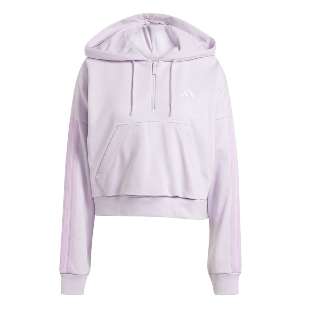 Adidas (12 Uk - 14 Uk, Lavender) Womens/Ladies Essentials Casual Hoodie