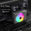 M.2 2280 SSD Heatsink 12V Solid State Hard Disk Cooler Passive Heat Dissipation Silver 9