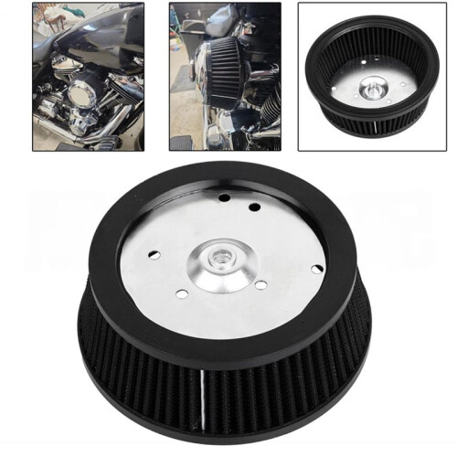 Motorcycle Air Filter Element for  Dyna 1999-2017 Softail 2000-2017 Touring 2008-2016 Air Cleaner Element Black 2