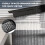 NiHome Extendable Sink Caddy & Tidy, Kitchen Sponge Holder, Drainer, Black 8