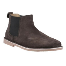 (7 UK, Pirate Black) Jack And Jones Mens Bravo Suede Chelsea Boots