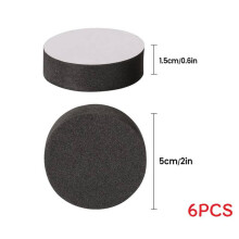 (6pcs)Plant Risers Natural Rubber Flower Pot Mat Invisible For Heavy Outdoor Plants Pots Flower